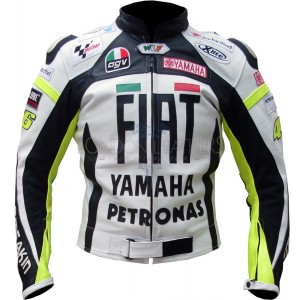 FIAT Yamaha Valentino Rossi 46 Leather Jacket